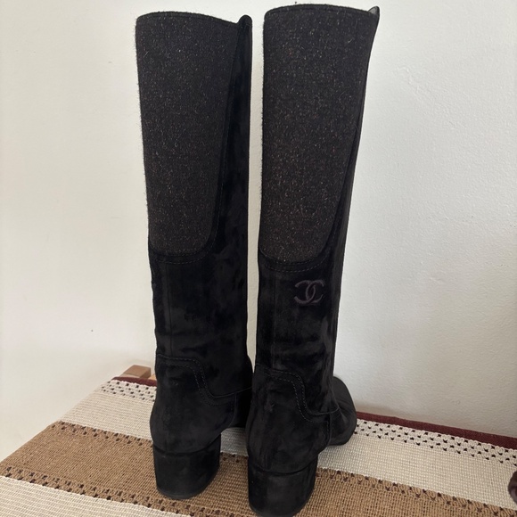 CHANEL suede boot KC35042 - Picture 1 of 6